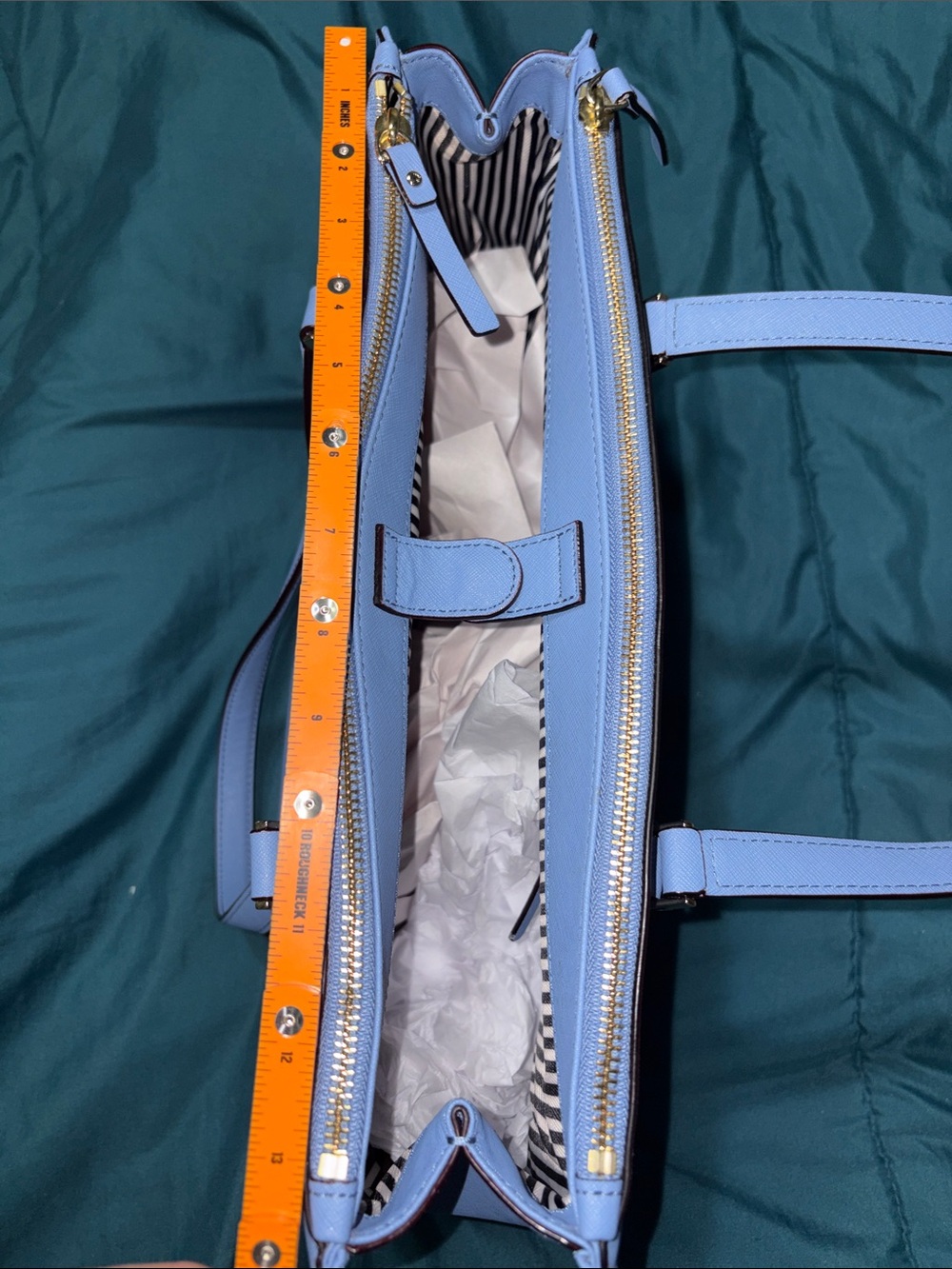 kate spade Lavender Blue Structured Tote - Picture 5 of 10